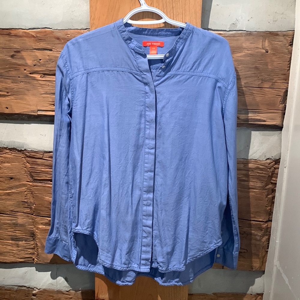 Joe Fresh Cotton Button Up Blouse